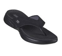 Skechers Damen Zehenner on the go 600 Flourish Noir 36