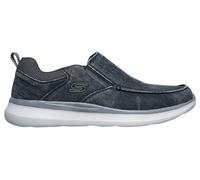 Skechers Delson 2.0 - Larwin Shoes Moyen Width en Bleu, Pointure 43, Vegan