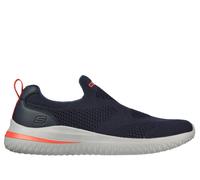 Skechers Delson 3.0 - Fairfield Shoes Moyen Width en Bleu Marine, Pointure 46, Vegan