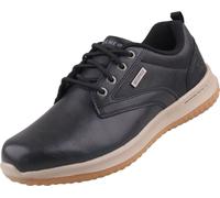 Skechers Delson Antigo Hommes Chaussures noires imperméables