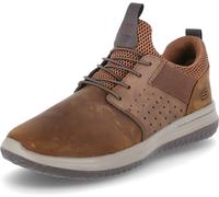 Skechers Homme Delson Axton Baskets Enfiler, Marron Brown Cdb, 47.5 EU