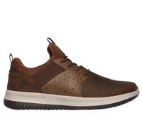 Skechers Delson - Axton Chaussures Moyen Width en Brun, Pointure 47.5