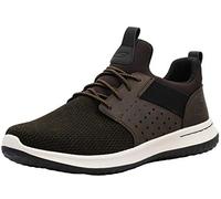 Skechers Delson-Camben Chaussures à Coupe Classique pour Homme, Chocolat, 46 EU