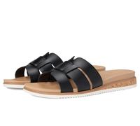 Skechers Sandales Desert Kiss Low Peak Look glissantes Femme, Noir, 38.5 EU