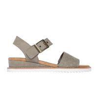 Skechers Desert Kiss Low SandaleFemme | Sandales décontractées, semelle intérieure confortable rembourrée en mousse Skechers avec sangle en cuir végétalien