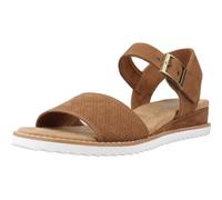 Skechers Desert Kiss Low SandaleFemme | Sandales décontractées, semelle intérieure confortable rembourrée en mousse Skechers avec sangle en cuir végétalien