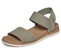 Skechers Sandales plates Desert Kiss aspect bas pour femme Olive Pointure 37