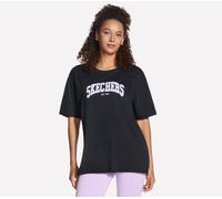 Skechers Destination short Sleeve T-shirt en Noir, Pointure XS