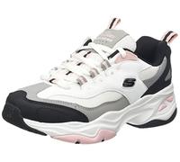 Skechers D'Lites 4.0 Fresh Diva, Basket Femme - Blanc - 35 EU