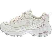 Skechers Baskets D'Lites pour femme Garniture lavande en Cuir dura Blanc 36 EU