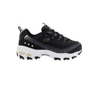 Skechers D'Lites - Baskets noir matelassées avec semelle Air-Cooled Memory Foam 39