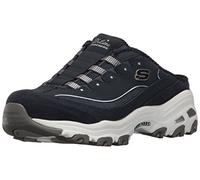 Skechers D'Lites Baskets Tendance résilientes pour Femme, Bleu Marine et Blanc, 38 EU