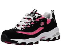 Skechers D'Lites Biggest Fan Basket, Noir Bkwp, 35 EU X-Large
