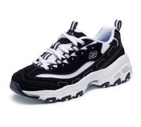 Skechers Baskets D'Lites Biggest Fan Femme Noir/Blanc Taille 39 EU Large