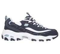 Skechers D'Lites - Biggest Fan Chaussures Moyen Width en Bleu Marine/Blanc, Pointure 42