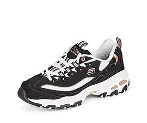 Skechers D'Lites-Devoted Fan Baskets, Chaussures de sportFemme
