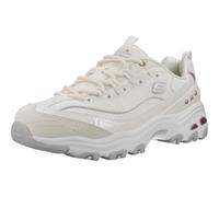 Skechers Baskets D'Lites pour femme Garniture lavande en Cuir dura Blanc 36 EU