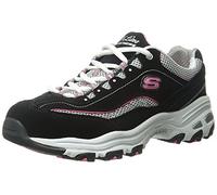 Skechers – Baskets D'Lites Biggest Fan – Mousse à mémoire, Lacets – Noir Bkwp 35 EU X-Large