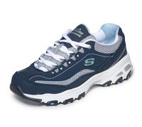 Skechers Baskets D'Lites Biggest Fan Femme Bleu marine/Blanc Taille 37 EU