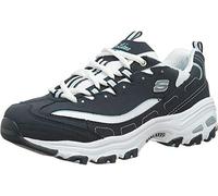 Skechers D'Lites Me Time Basket Tendance, pour Femme - - Bleu Marine/Blanc, 39,5 EU (M)