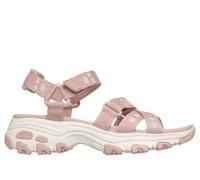 Skechers D'Lites Sandal - Happily Yours Chaussures Moyen Width en Blush Pink, Pointure 36, Vegan, Lavable en machine