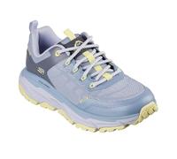 Skechers D'lux Journey MarigoldD'LUX Journey Marigold Femme, Textile synthétique Bleu, Bordure Jaune, 35 EU
