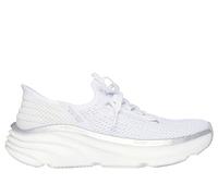 Skechers D'LUX Vapor Evening Glow Baskets pour Femme, Blanc, 37 EU, Blanc, 37 EU