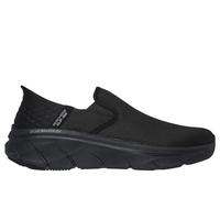 Skechers D'LUX Walker 2.0 Chaussures pour Homme, Noir et Noir, 42 EU