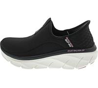 Skechers D'LUX Walker 2.0 Happy Step, D'LUX Walker 2.0 Happy Step, Black Mesh/Pink Trim,
