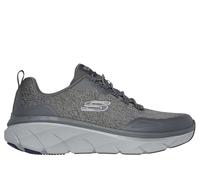 Skechers D'lux Walker 2.0 Steadyway Baskets pour Homme, Gris, 42 EU