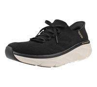 Skechers Chaussure femme D'lux Walker 2.0 – Thrill Movement, maille noire bordure beige – 39 EU