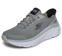 Skechers D'lux Walker 3.0 Drevven BasketHomme | Slip mains libres, coupe décontractée, mousse à mémoire de forme refroidie à l'air, lavable en machine, dentelle élastique