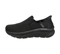 Skechers D'lux Walker Orford Chaussures à Enfiler pour Homme Mocassin, Noir, 41 EU X-Large