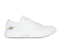 Skechers Drive 6 Arch Chaussures de golf imperméables en cuir pour femme Coupe décontractée, blanc/doré, 38 EU