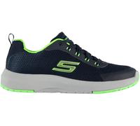 Skechers Dyna Tread Junior Trainers Marine/Lime 6 (39) Male