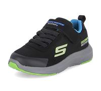 Skechers Dynamic Tread Basket, Textile Noir/Bleu, 31 EU