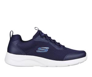 Skechers Dynamight 2.0 - Setner Chaussures Moyen Width en Bleu Marine, Pointure 44, Vegan