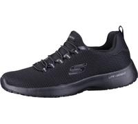 Skechers Dynamight, baskets en mesh pour hommes, chaussures de sport en noir, semelle intérieure Skechers Memory Foam, semelle extérieure Skechers
