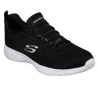 SKECHERS Baskets basses 'Dynamight' noir / blanc, Taille 45