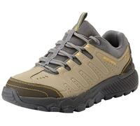 Skechers Homme Dynamite à Trekking Low Cut, Maille synthétique Naturelle Grise, 46 EU