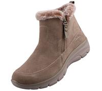 Skechers Easy Going - Bottines Cool Zip pour femme, gris