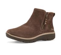 Skechers Easy Going-Latte-Twin Gore Mules à Dos Ouvert pour Femme | Chaussures mains libres, coupe décontractée, mousse à mémoire de forme refroidie par air, doublure chenille, Scotchgard 3M