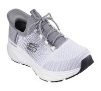 Skechers Edgeride Raygo Baskets à enfiler mains libres pour homme, Blanc/gris, 46 EU