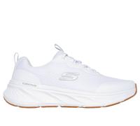 Skechers Edgeride- Rekze Chaussures Moyen Width en Blanc, Pointure 44, Vegan, Lavable en machine