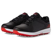 Skechers Elite 5 Arch Fit Chaussures de Golf Imperm ables pour Homme, Noir/Rouge., 9 Wide