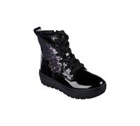 Skechers Enfants Rue Crampons 2 Papillons Keeper Fille Bottes 303440 Noir