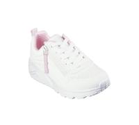 Skechers Enfants Uno Lite - Baskets À Zip Facile 310387L WHT Blanc