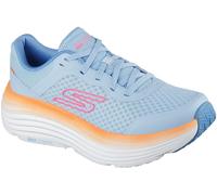 Skechers Engineered Mesh Lace-Up Low-Top Trainers Noir/Orange 5 (38) Female