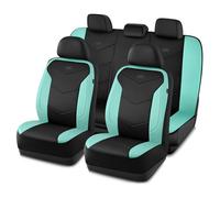 Skechers Ensemble complet de housses de siège de voiture en mousse à mémoire de forme - Confort ultime et soutien - Compatibles avec les airbags - Ajustement universel pour la plupart des SUV