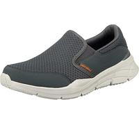 Skechers Equalizer 4.0 Baskets Homme Charcoal Mesh/pu/orange Trim 42 EU
